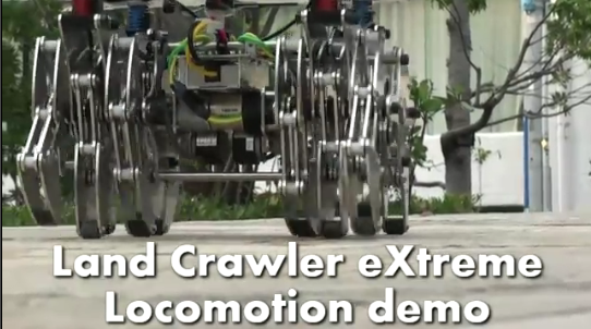 Land Crawler exTreme: 12 ног, несущие 80 килограммов